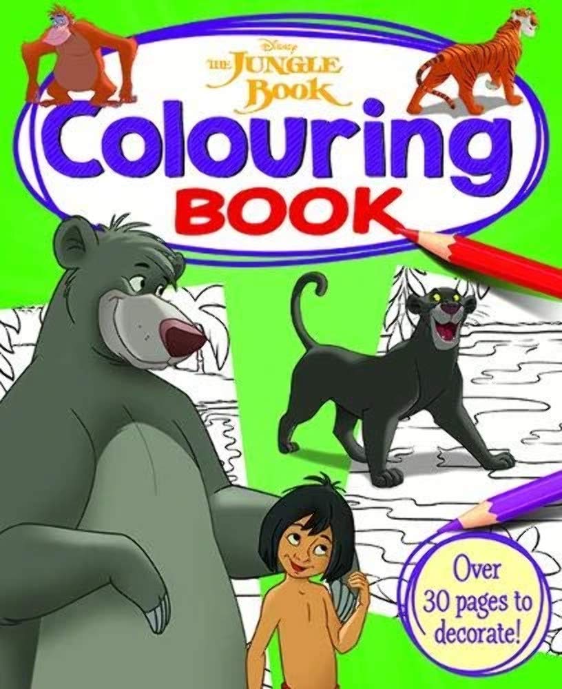 Disney The Jungle Book: Colouring Book