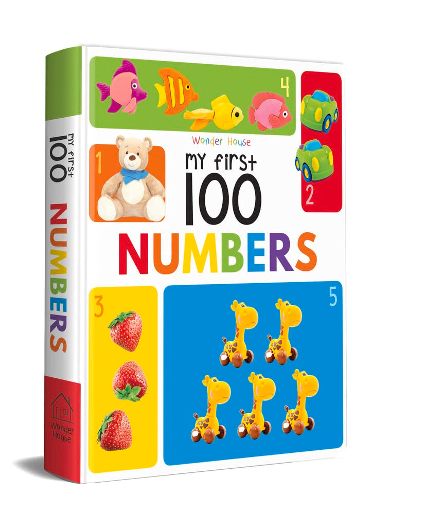 My First 100 Numbers - Padded Board Book Board