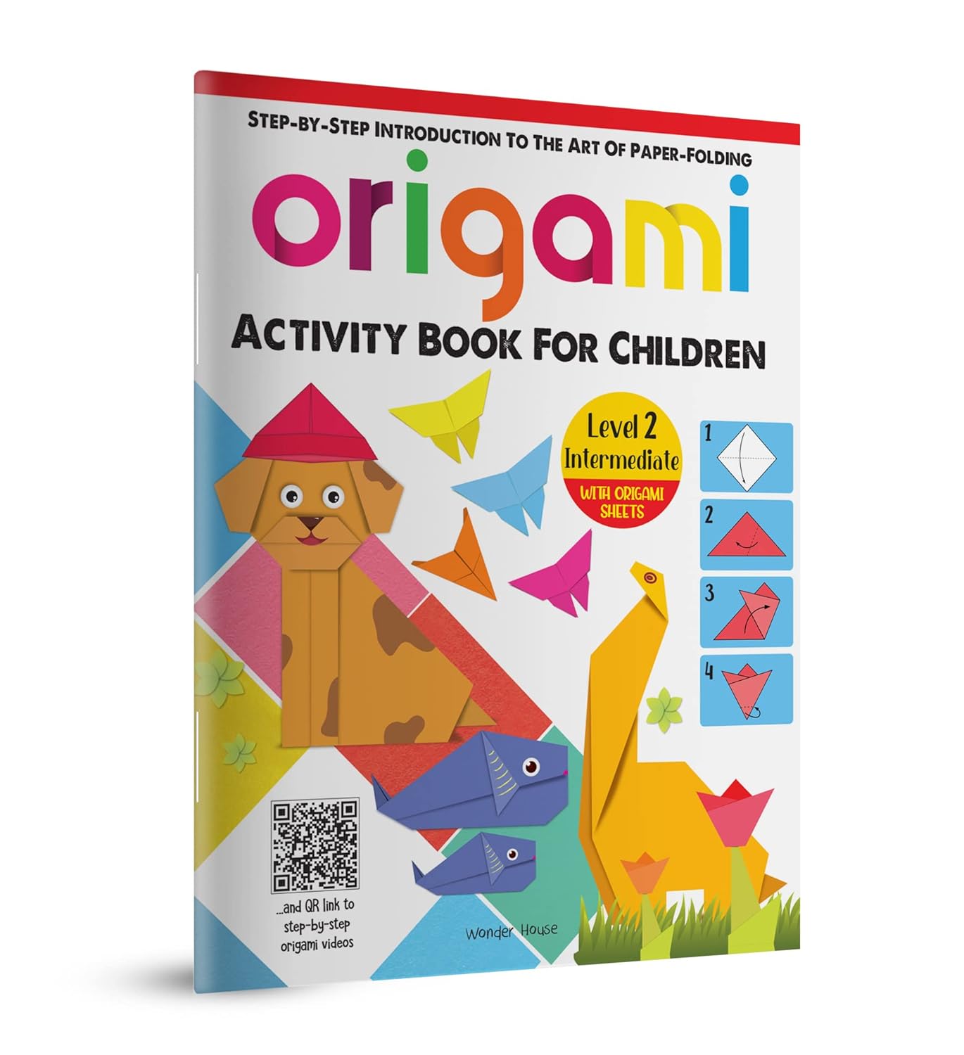 Origami - The Art of Paper-Folding - Activity Book For Children Level - 2