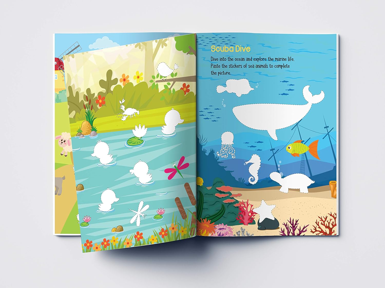 animal sticker book kmart