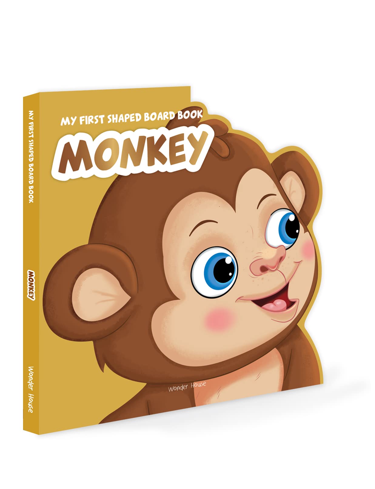 My First Shaped Board book - Monkey
