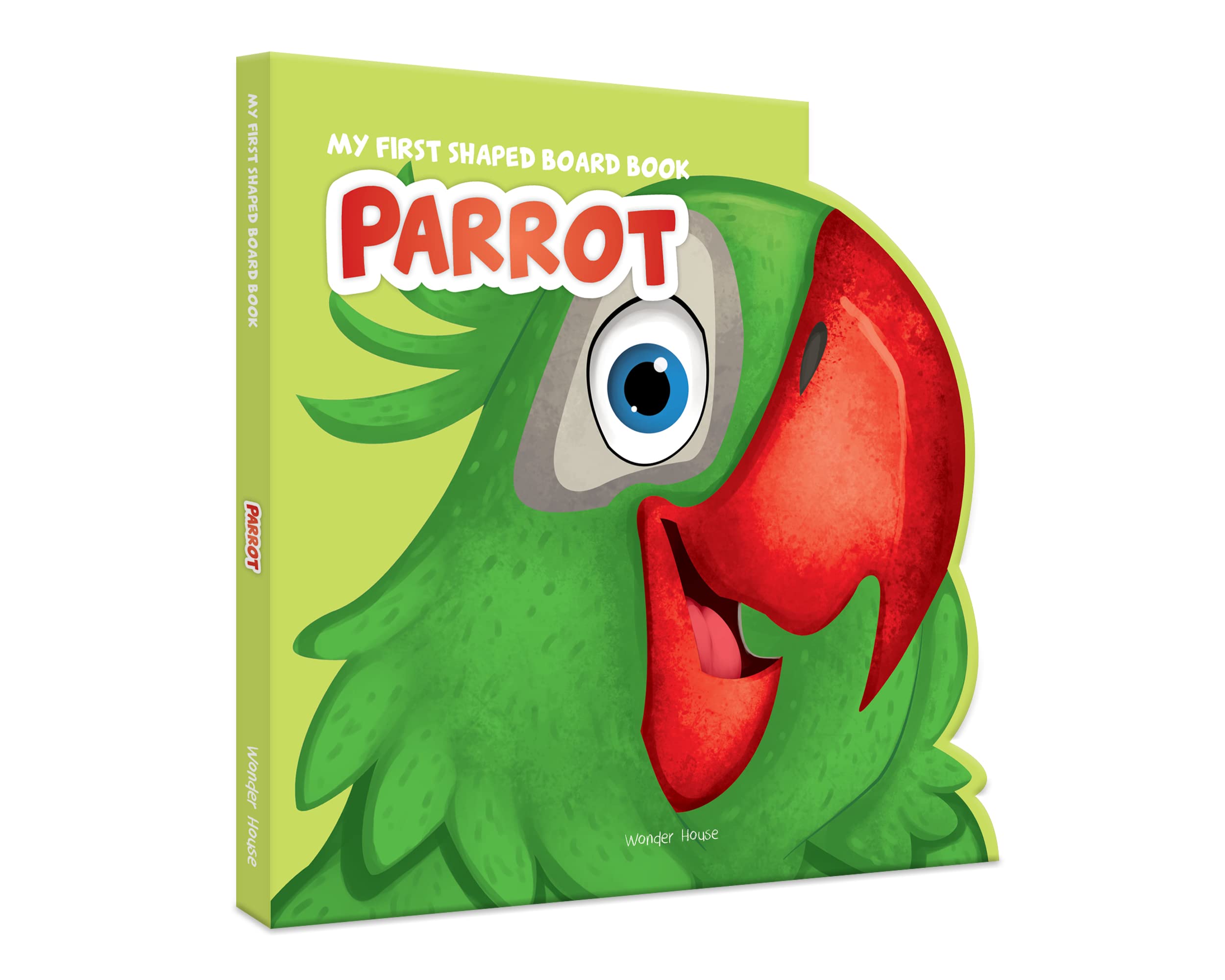 My First Shaped Board Book - Parrot