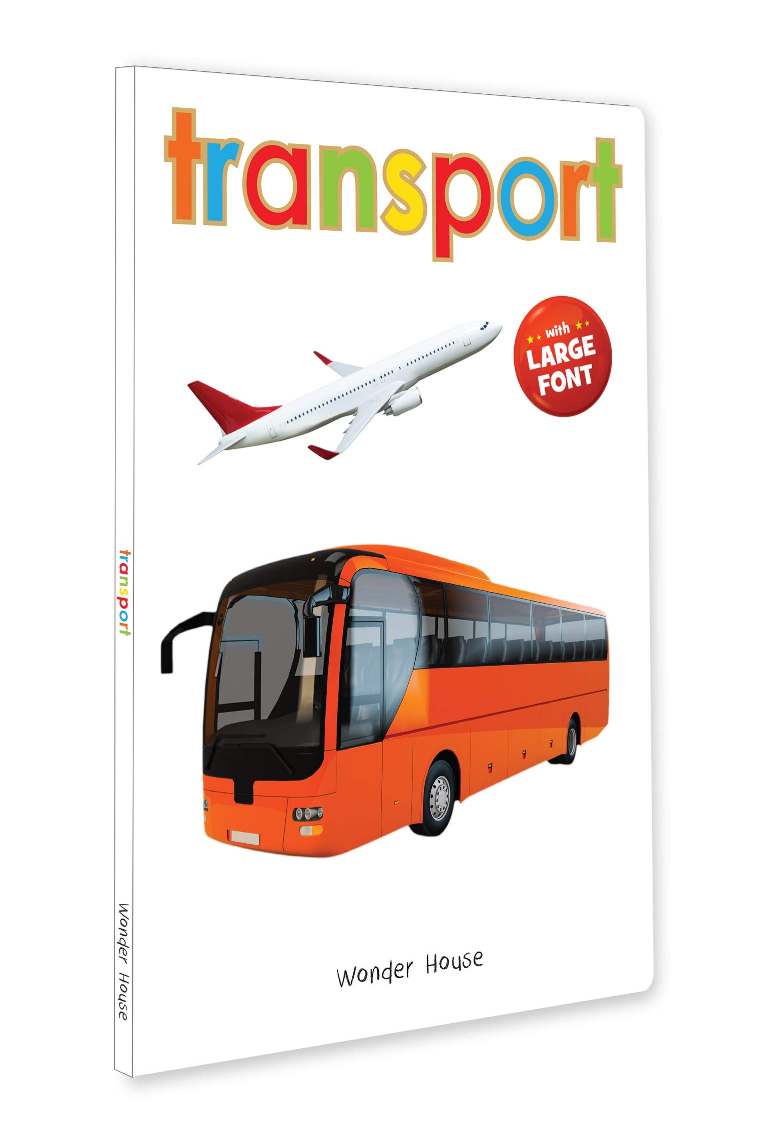 Transport - Early Learning Board Book With Large Font