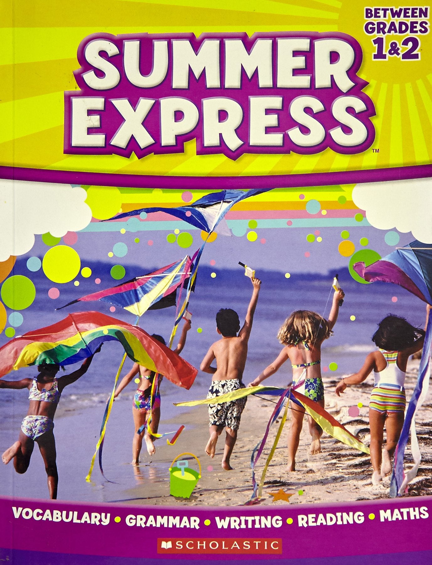 Summer Express: Vocabulary, Grammar, Writing, Reading & Math (Grade 1 & 2)