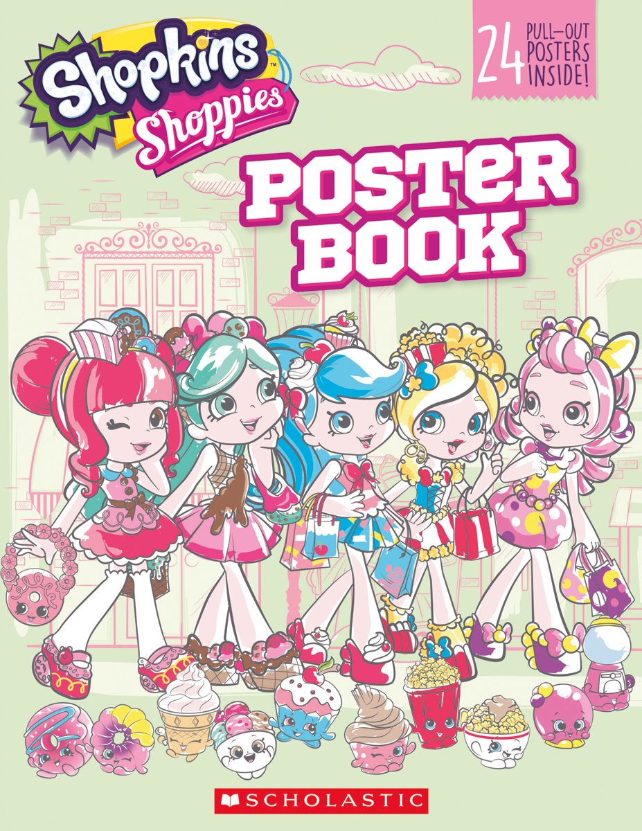 Pullout Poster Book (Shopkins: Shoppies)