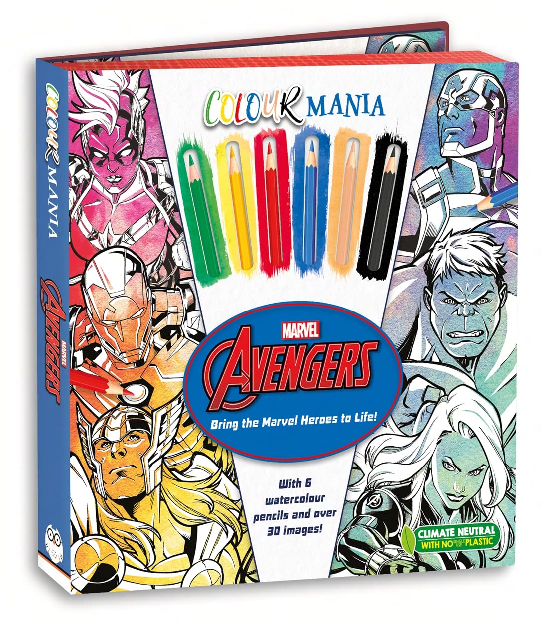 Marvel: Avengers (Colouring Book and Pencil Set)