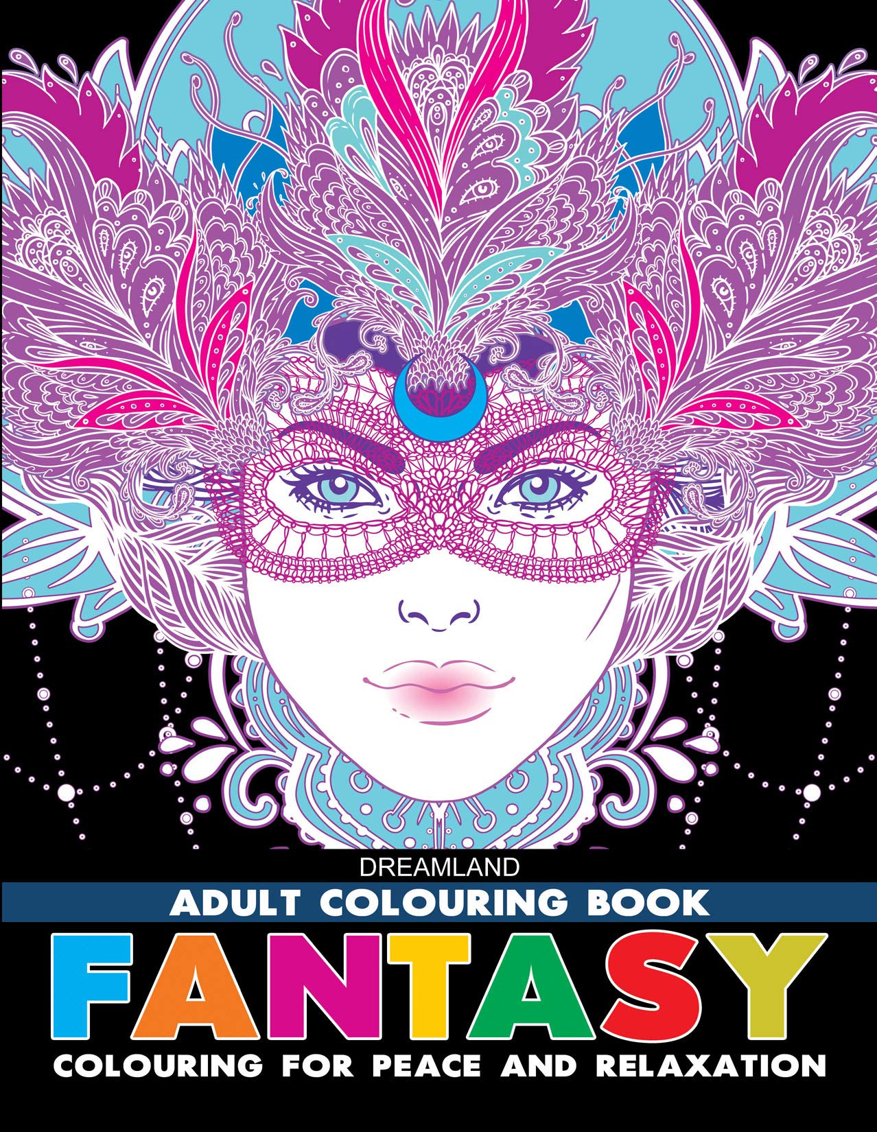 Fantasy- Colouring Book for Adults Paperback