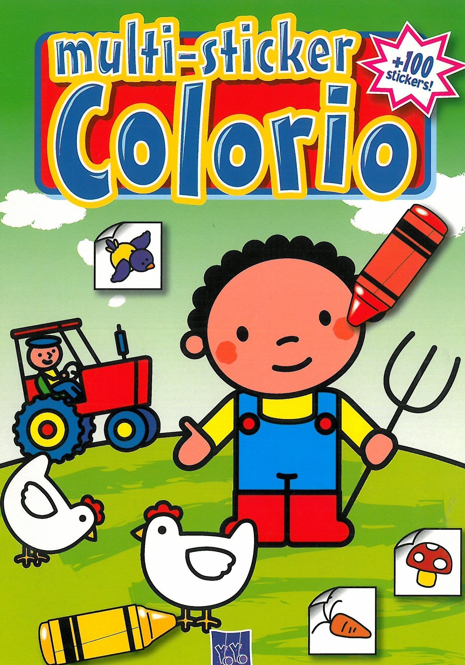 Multi-sticker Colorio - Tractor