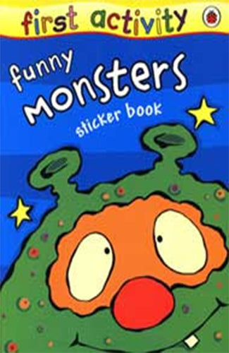 First Activity - Funny Monster Sticker Book