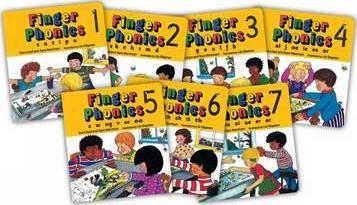 Finger Phonics set of books 1-7 (Board Books)