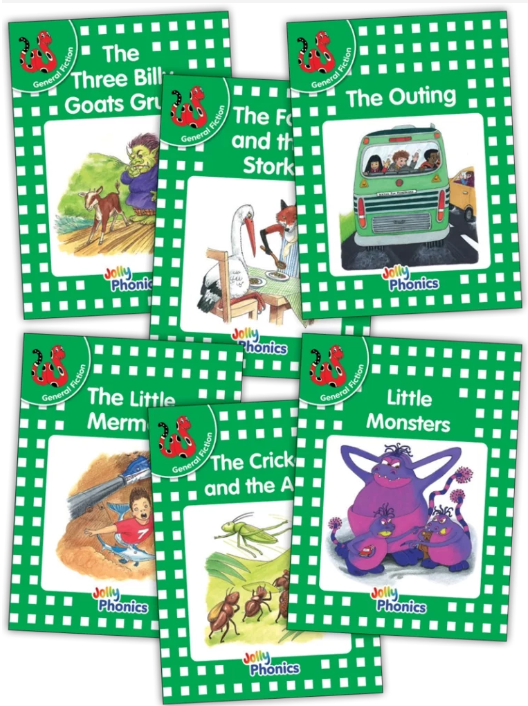 Jolly Phonics Readers Level 3 General Fiction (pack of 6)
