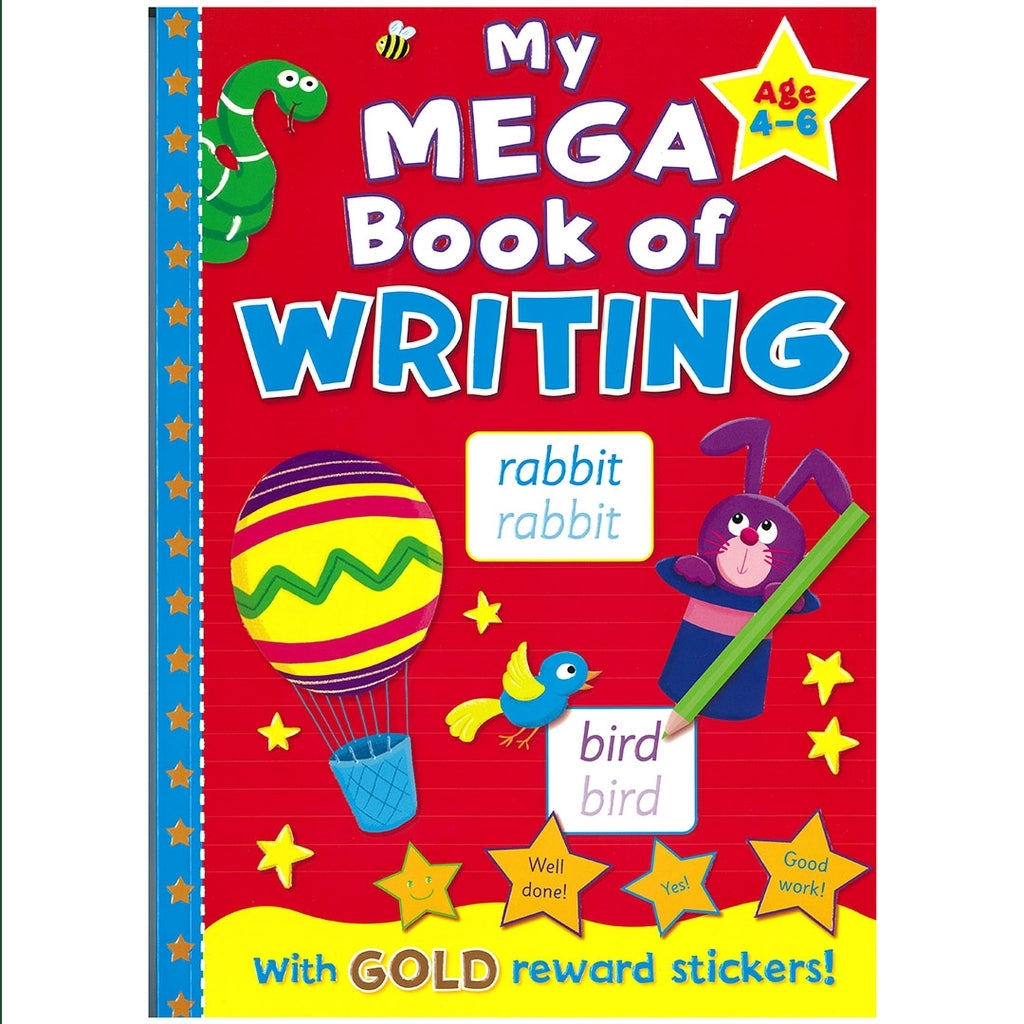 My Mega Book of Writing (Red) – Book Mart W.L.L