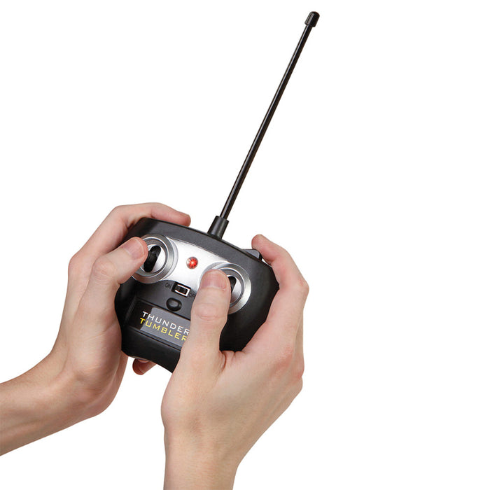 Sharper Image Toy Rc Monster Spinning Car Red