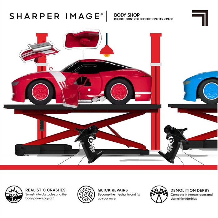 Sharper Image Toy Rc Demolition Car 2Pk