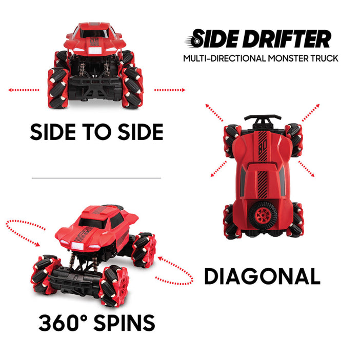 Sharper Image Rc Side Drifter Monster Truck