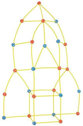 Toy Construction Fort 69 pcs