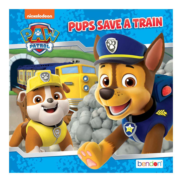 Paw Patrol Pups Save a Train