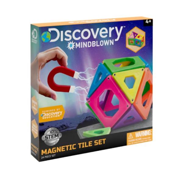 Discovery Mindblown Magnetic Tiles 24pcs 1423000811