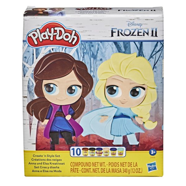 Hasbro Play-Doh Disney Frozen 2 Create 'n Style Set