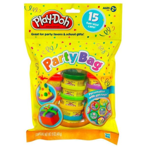 Play-Doh Party Bag with 15 Cans 18367