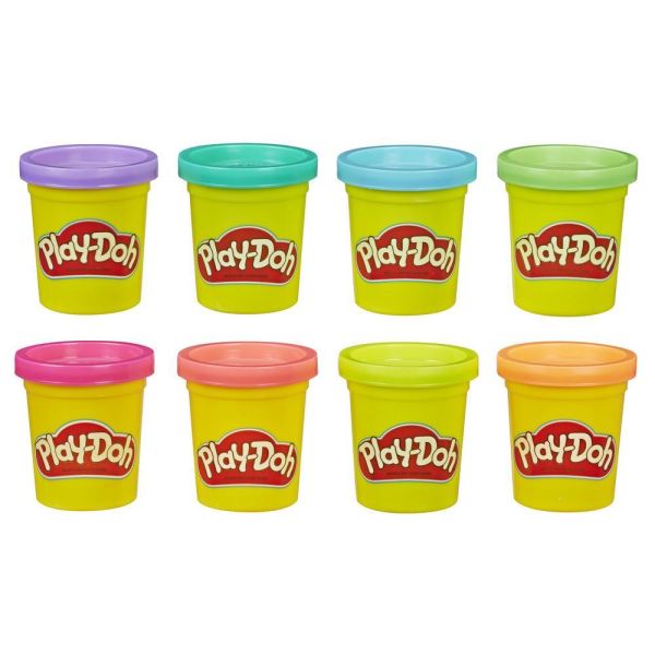 Play-Doh Neon With 8 Non Toxic Colours E5063