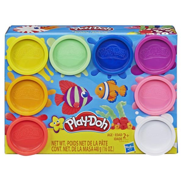 Play-Doh Rainbow 8 Tub Starter Set E5062
