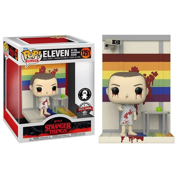 Pop Deluxe! Tv: Stranger Things- Eleven In The Rainbow Room- S4