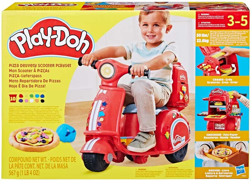 PLAY-DOH PIZZA DELIVERY SCOOTER PLAYSET