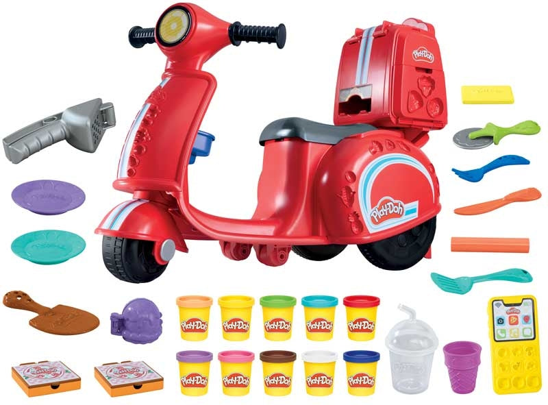 PLAY-DOH PIZZA DELIVERY SCOOTER PLAYSET