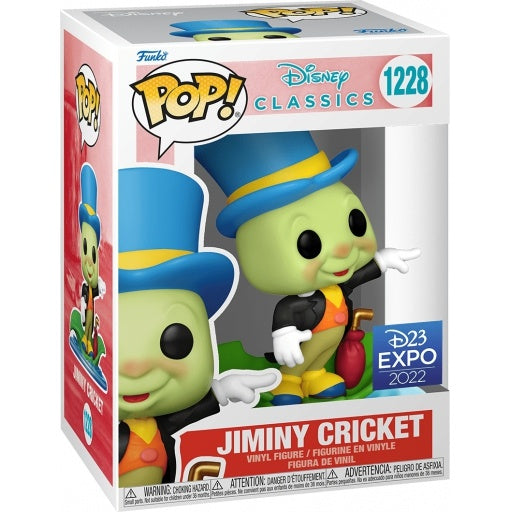 Pop! Disney: Classic - Jiminy Cricket On Leaf (D23 Expo)