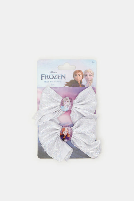 Frozen Hair Bow Clip (Set of 2)