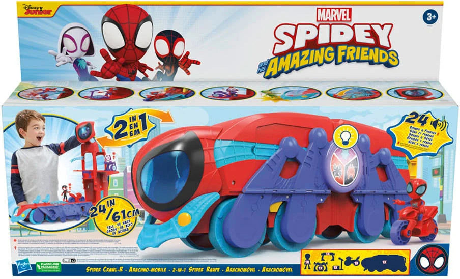 Marvel Spidey and His Amazing Friends Spider Crawl-R