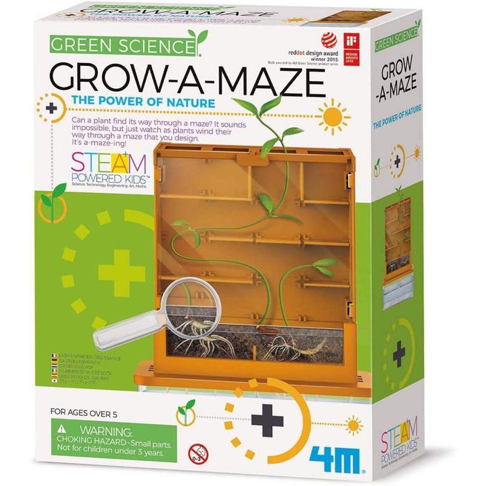 4M Kids Labs Green Science - Grow-A-Maze