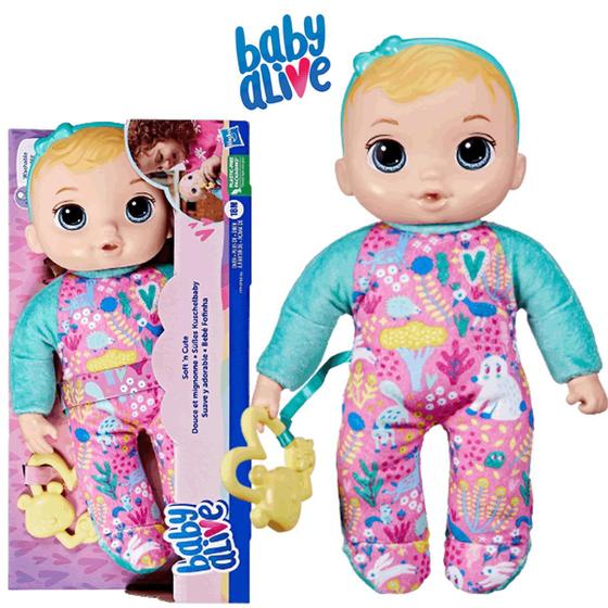 Hasbro Baby Alive Soft N Cute Blonde