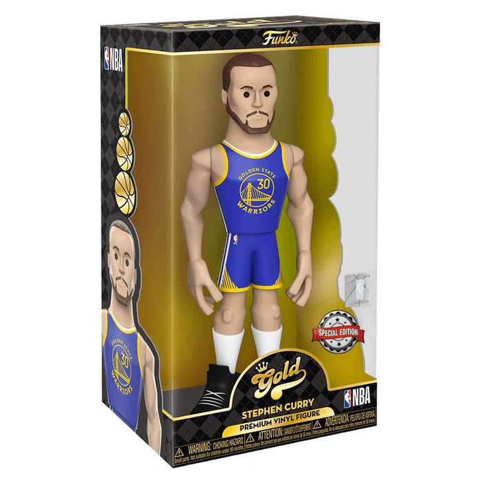 Gold 12" Nba: Warriors- Stephen Curry W/Chase