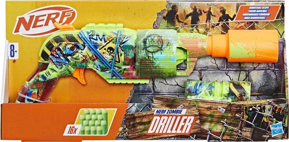 Hasbro Nerf Zombie Driller Dart Blaster