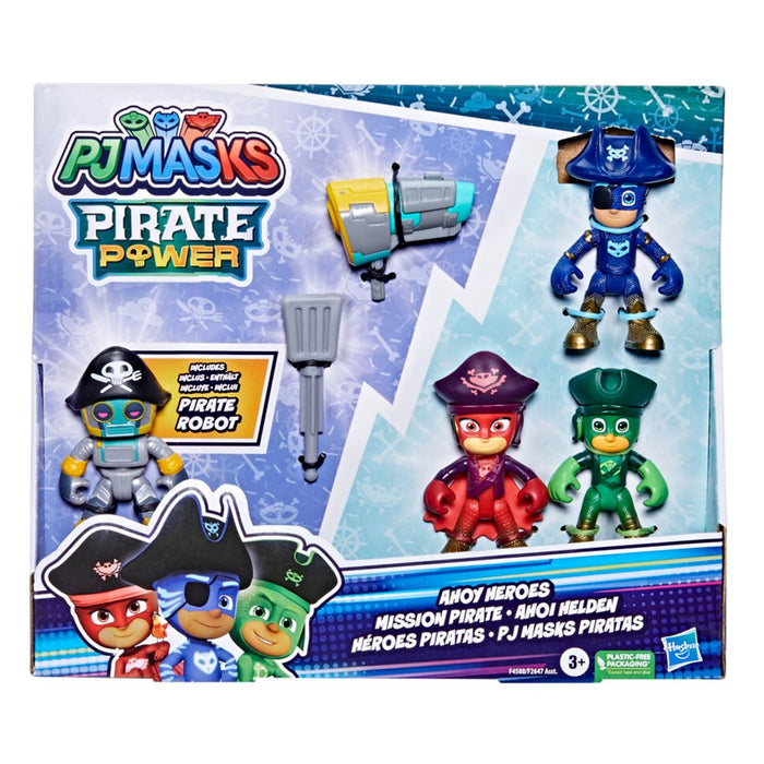 Hasbro PJ Masks Ahoy Heroes – Pirate Power Action Figure Set