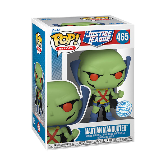 Pop! Heroes: Justice League Comic - Martian Manhunter
