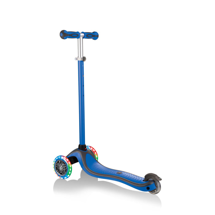 Globber - Primo Plus Lights Scooter V2 - Navy Blue