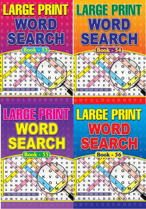Word Search (Large Print)