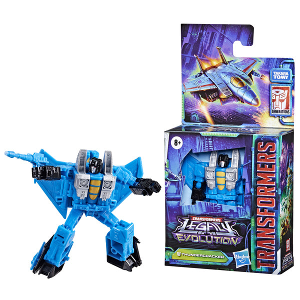 Hasbro Transformers Legacy Evolution Thundercracker Toy Figure (8.5 cm tall)