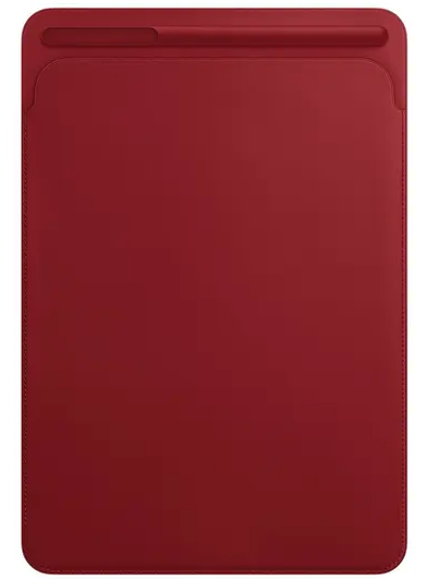 Apple Leather Sleeve for 10.5‑inch iPad Pro (Red)
