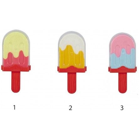 Play-Doh Ice Pops Stick 3 Colours Pack of 1 E5332