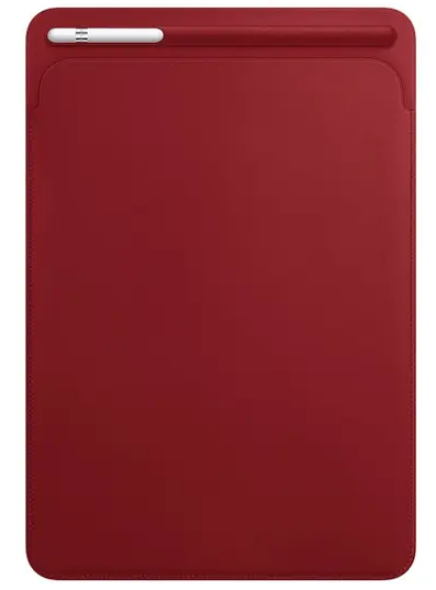 Apple Leather Sleeve for 10.5‑inch iPad Pro (Red)
