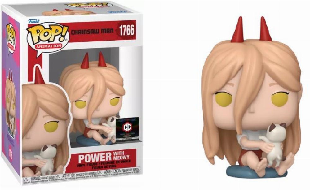 Pop! Animation: Chainsaw Man - Power Meowy w/chase