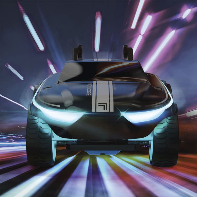 Sharper Image Stunt Mongoose LED Radio Controlled Car (4894088061406)