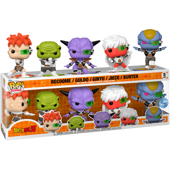 Pop! Animation: Dragon Ball Z S10 - Ginyu Force 5Pk (Exc)