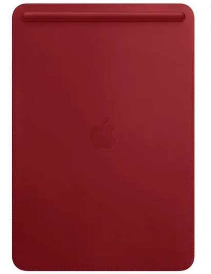 Apple Leather Sleeve for 10.5‑inch iPad Pro (Red)