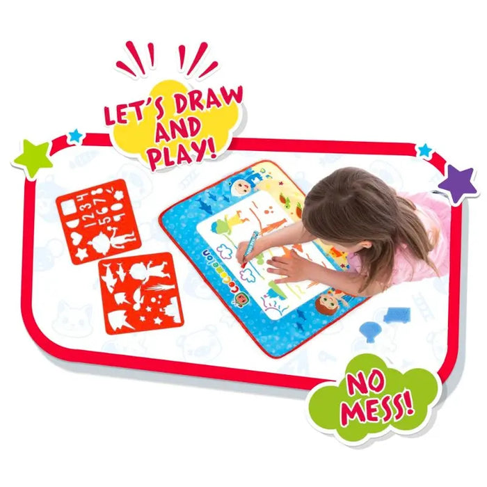 Cocomelon Aqua Matt With Stencils - PK12
