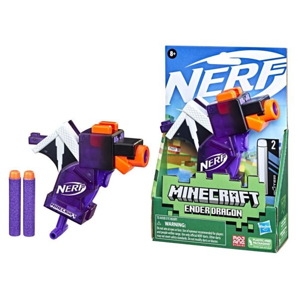 Hasbro Nerf MicroShots Minecraft Ghast Blaster